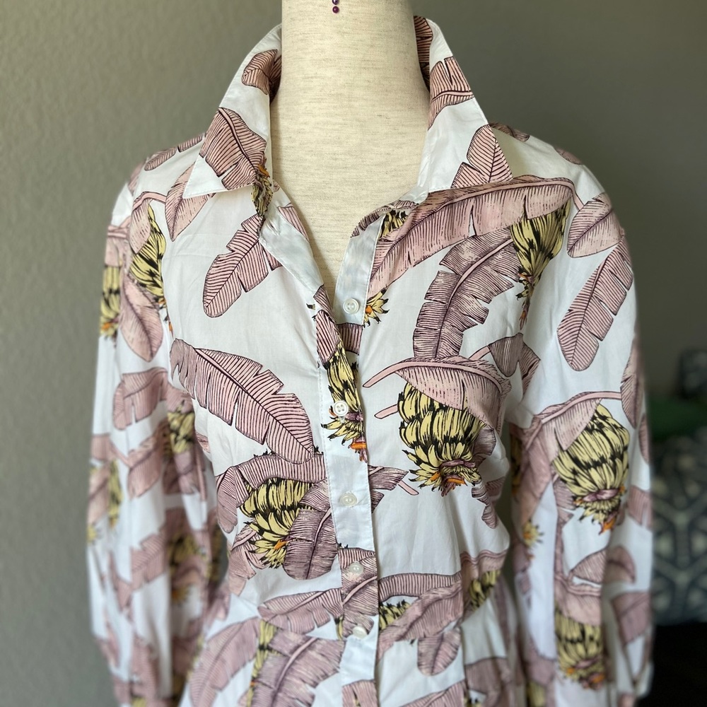 ❌SOLD❌DESMOND & DEMPSEY xH&M Banana Balloon-sleeve - Picture 13 of 14